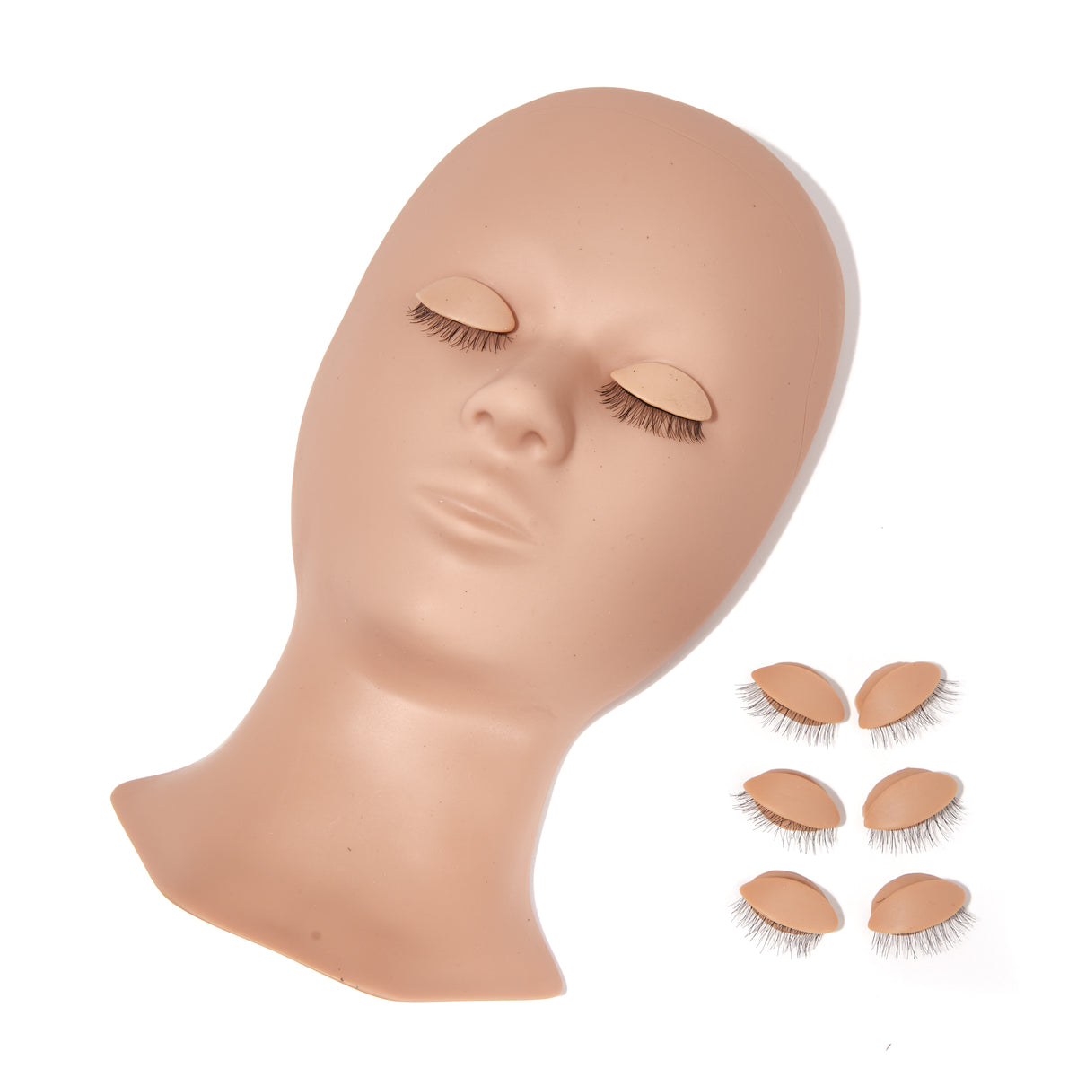 Removable Eye Mannequin Head